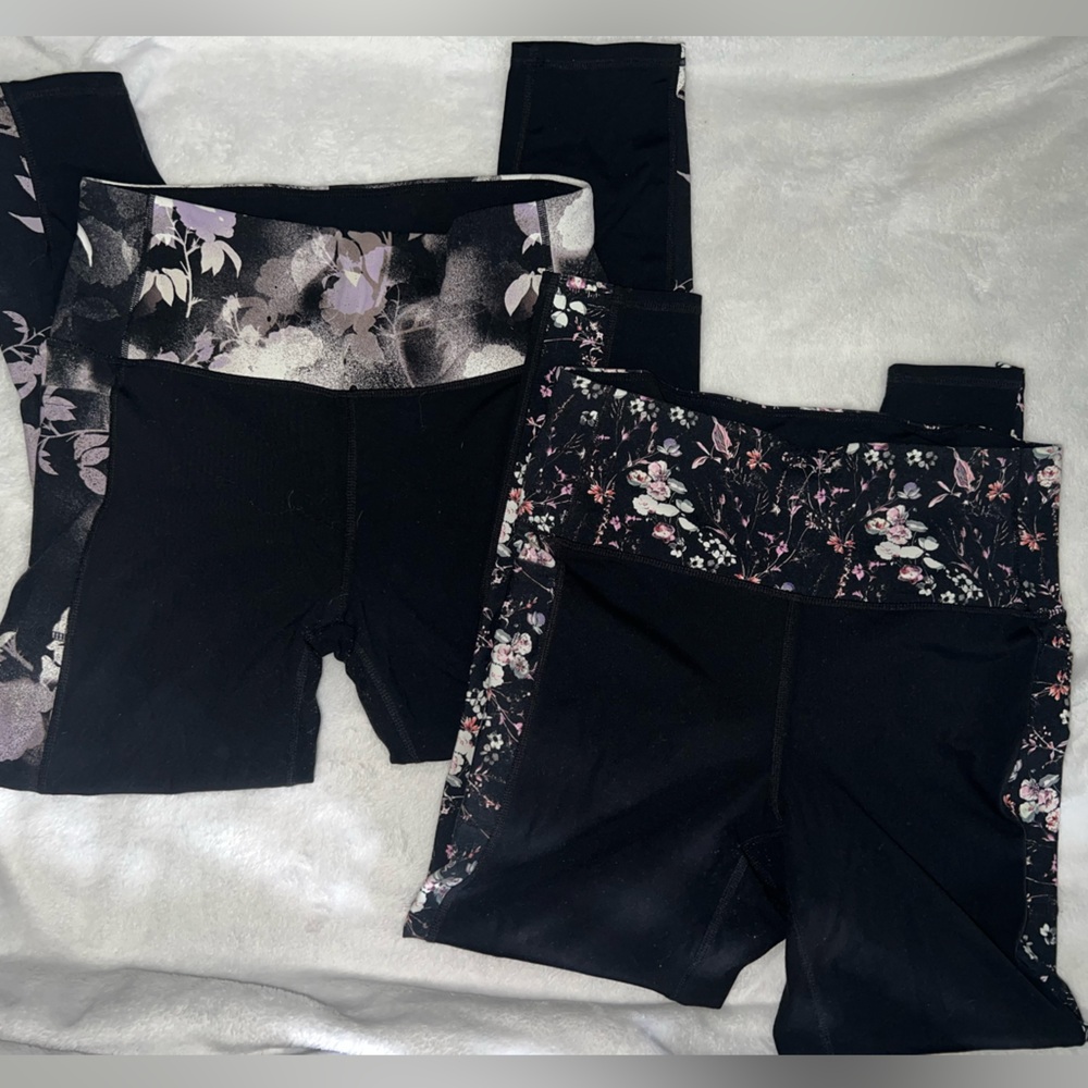 Floral Sketchers Leggings